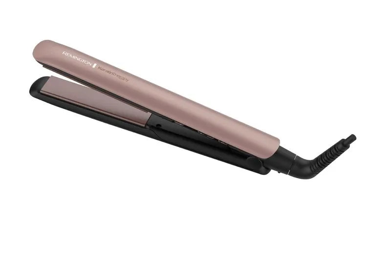 Plancha Remington Keratin Therapy S8599 – Protección y Fuerza para tu Cabello.