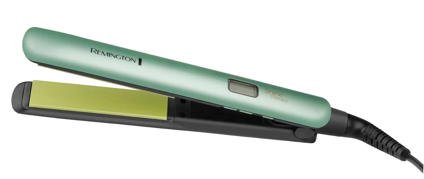 Plancha Alisadora Original Remington Shine Therapy Aguacate S9960 | Brillo y Cuidado
