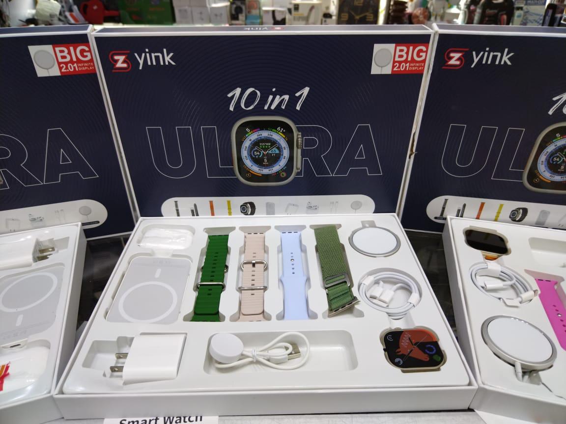 Combo Reloj inteligente + Accesorios 10 en 1 Ultra