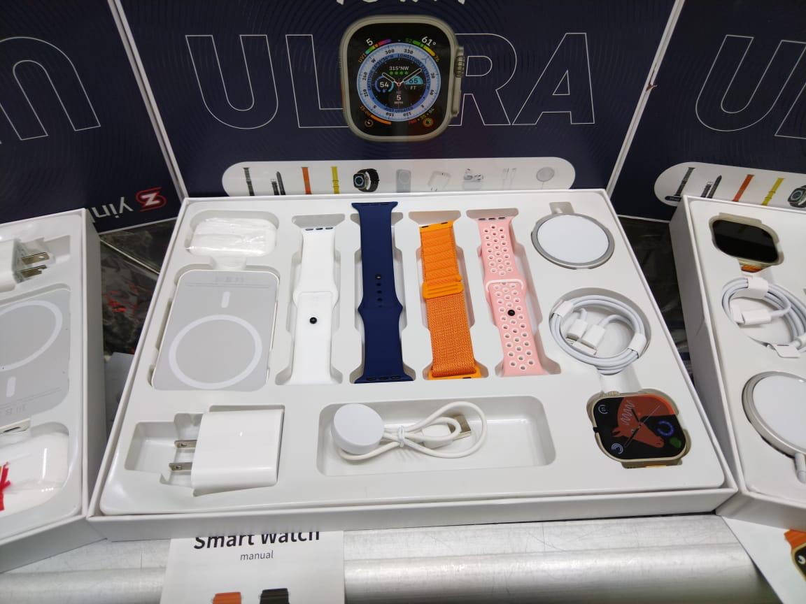 Combo Reloj inteligente + Accesorios 10 en 1 Ultra