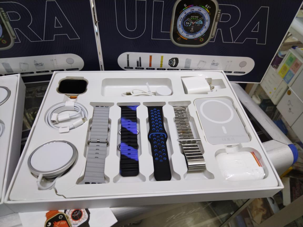 Combo Reloj inteligente + Accesorios 10 en 1 Ultra