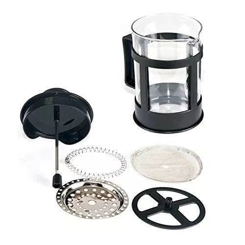 Prensa Francesa en Vidrio Borosilicato | Cafetera de Émbolo con Filtro de Acero Inoxidable
