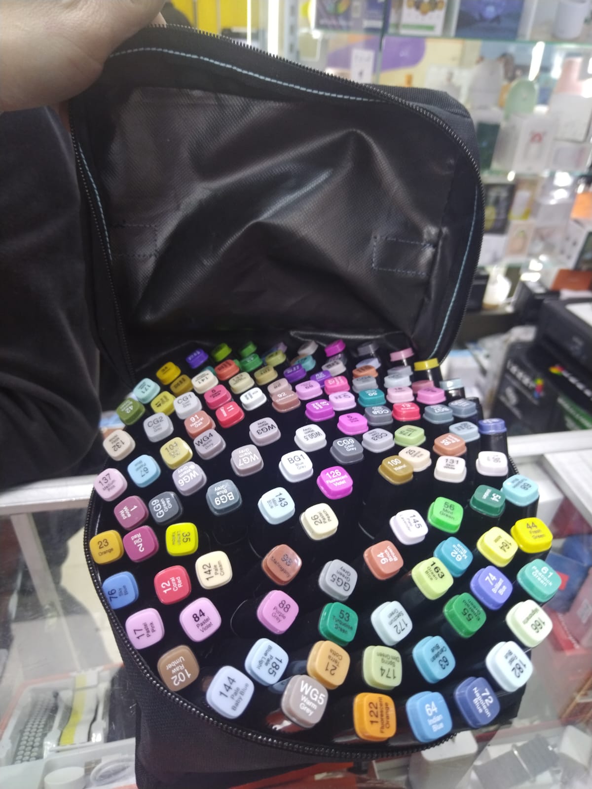 Set de 120 Marcadores Doble Punta | Punta Pincel y Fina para Artistas