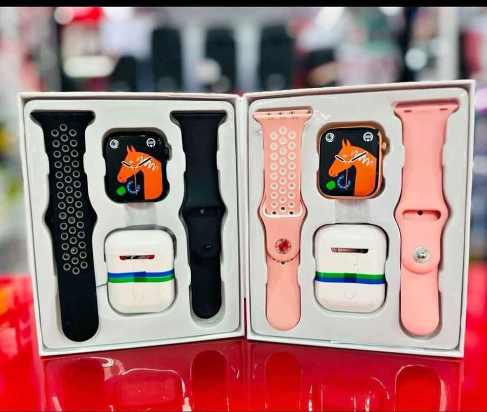 Combo W26 Reloj inteligente + Audífonos