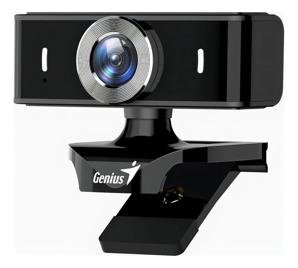Cámara Web Genius FaceCam 2000X - Full HD 1080p - Micrófono Digital Integrado - USB Plug & Play - Negra