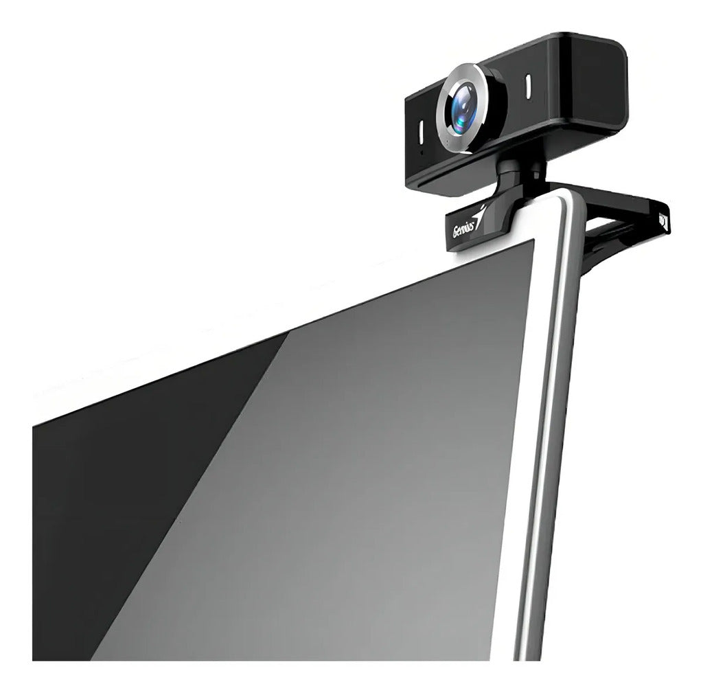 Cámara Web Genius FaceCam 2000X - Full HD 1080p - Micrófono Digital Integrado - USB Plug & Play - Negra