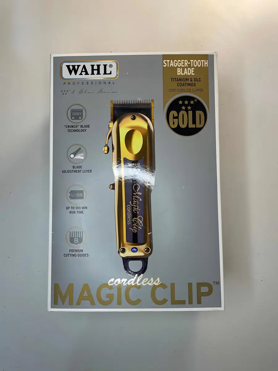 Cortadora Wahl Magic Clip Gold Inalámbrica.