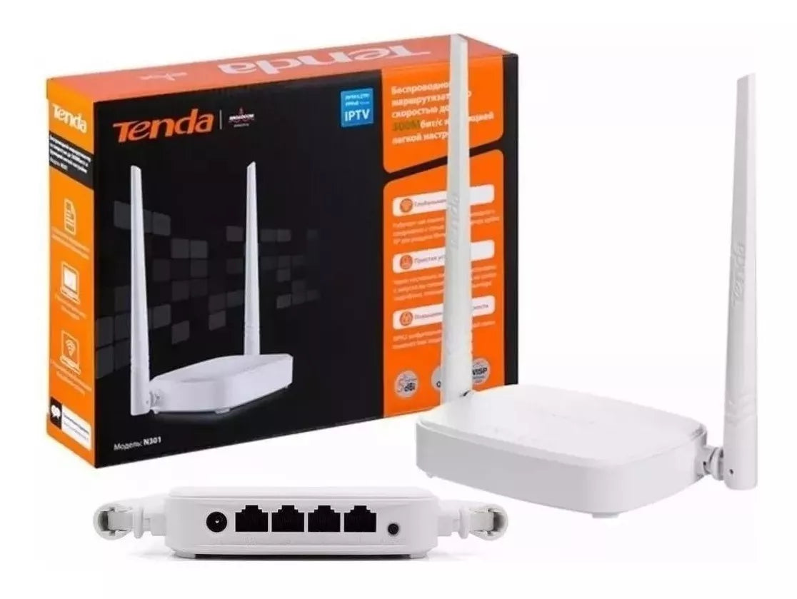 Router Inalámbrico Tenda N301 | N300 Easy Setup
