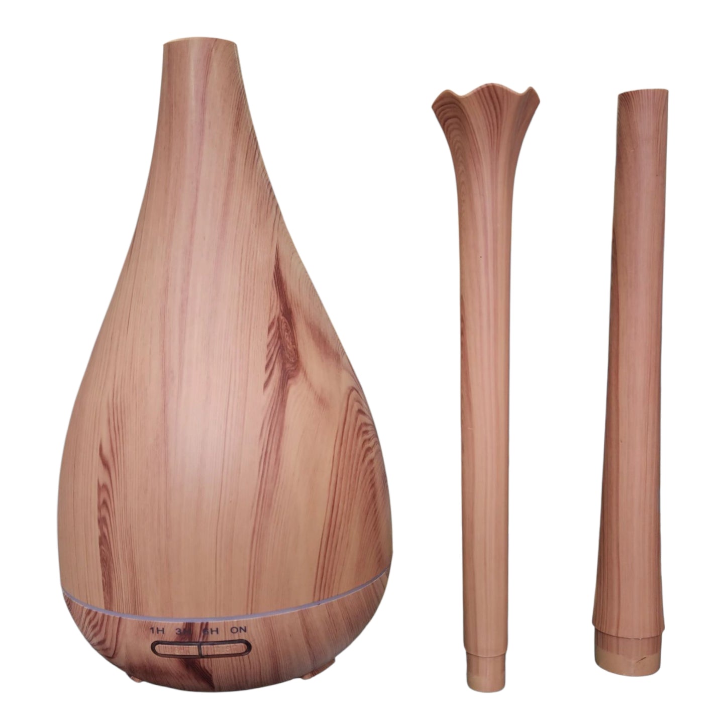 Humidificador de Suelo y Difusor de Aromas de Lujo para el Hogar - Elegante Diseño de Madera