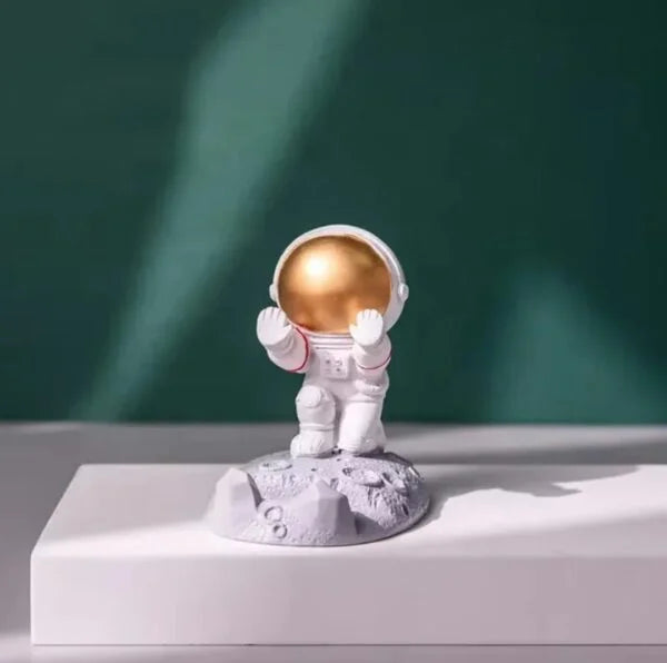 Holder Escritorio Astronauta P7: Soporte para Celular Decorativo y Funcional