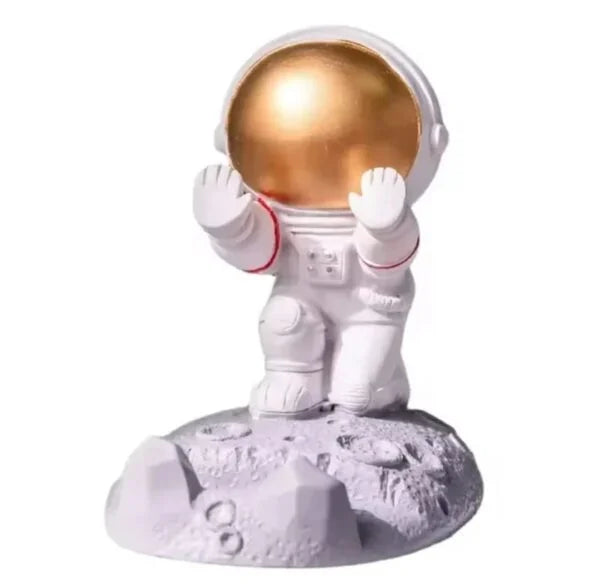 Holder Escritorio Astronauta P7: Soporte para Celular Decorativo y Funcional