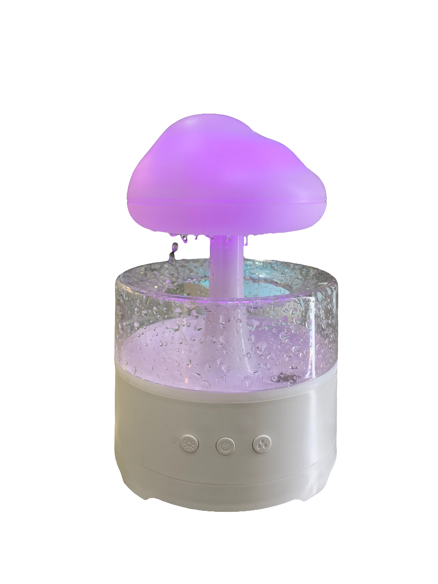 Humidificador tipo hongo con parlante