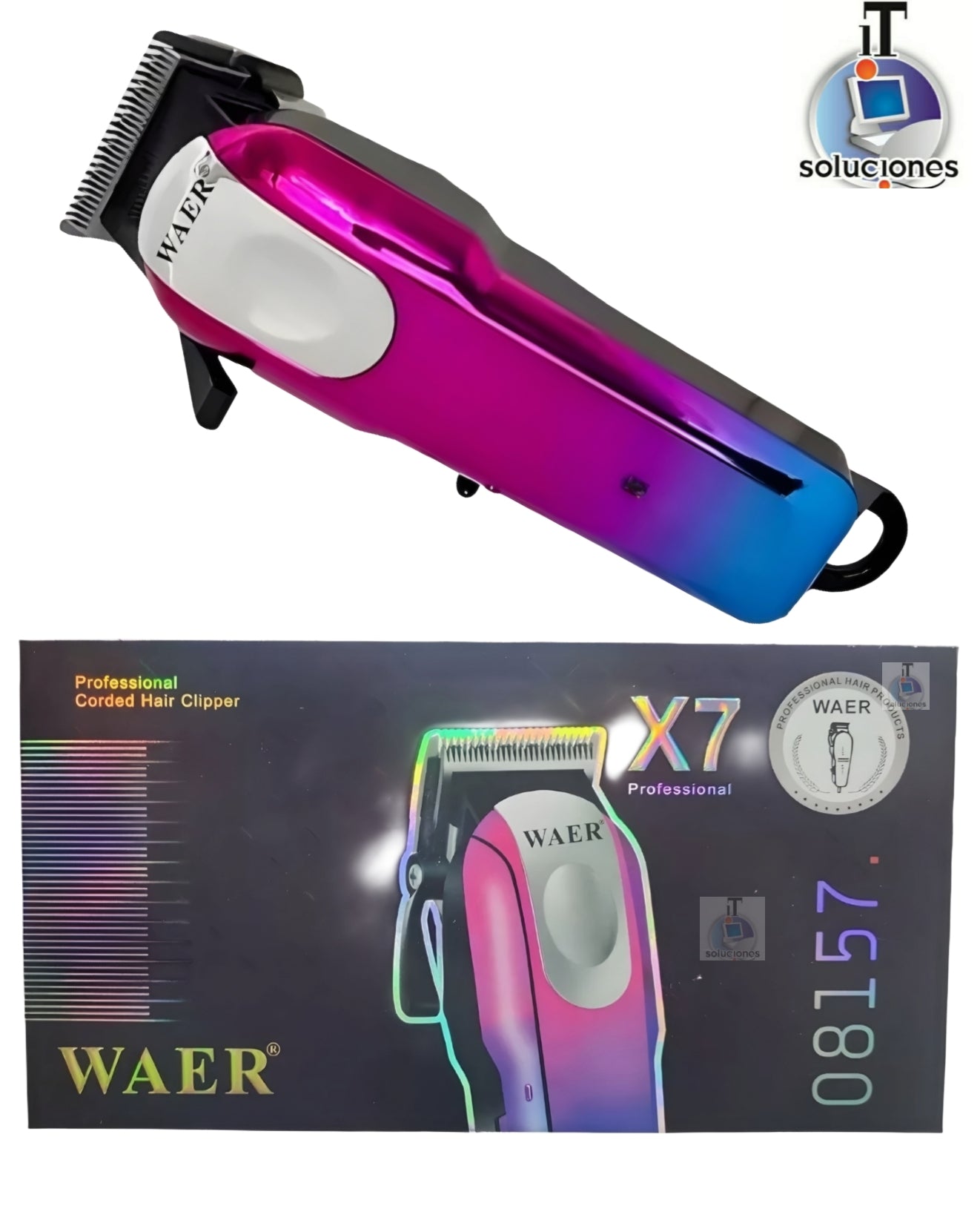 Maquina peluquera Wear bicolor