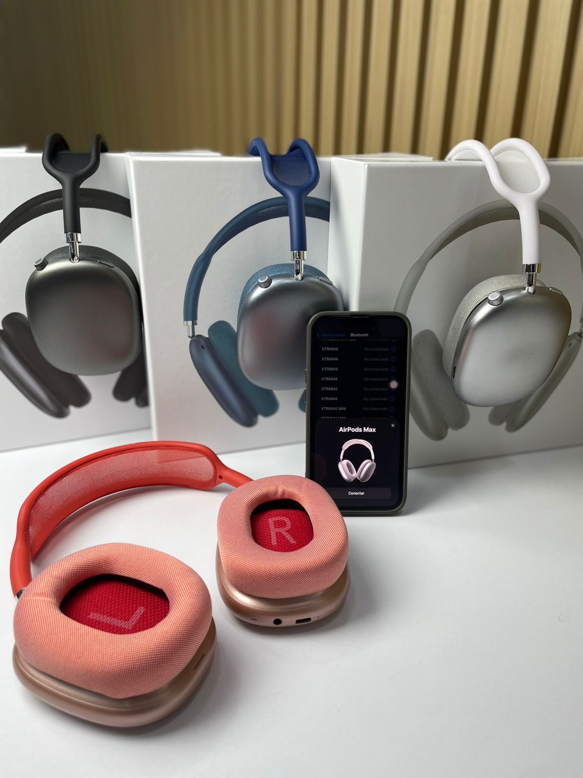 🎧 Diadema Inalámbrica Tipo Max – Sonido Envolvente y Diseño Premium