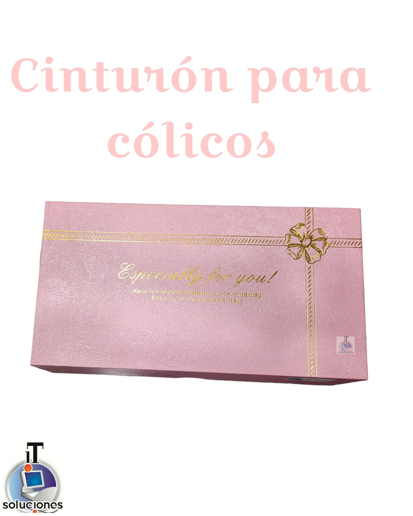 Cinturón térmico tipo almohadilla para cólicos