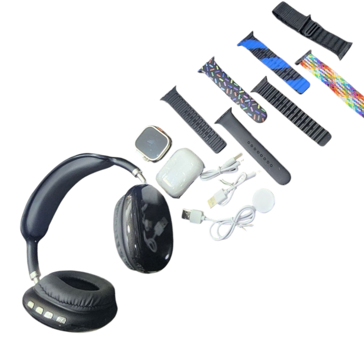 Smartwatch K12 Deportivo – Combo con Manillas Intercambiables y Cargador