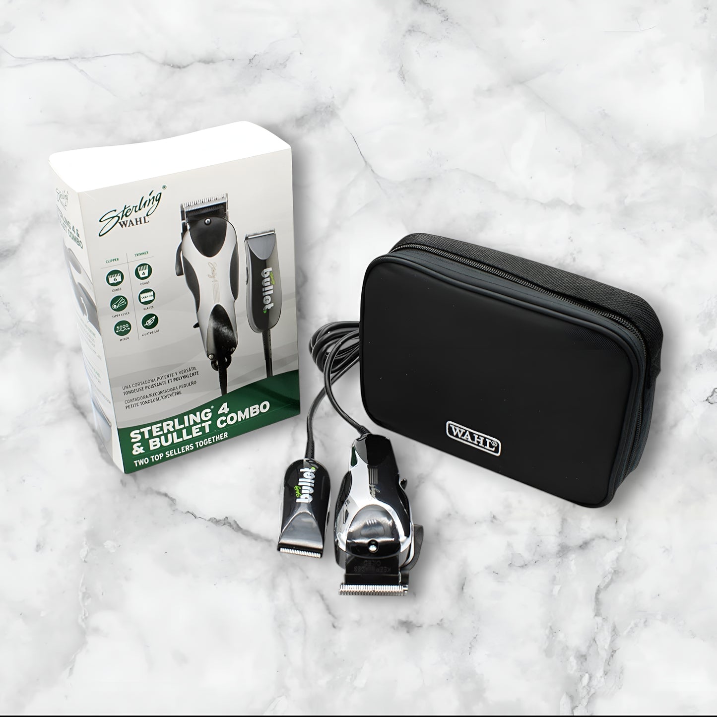 COMBO Maquina barbera Sterling WAHL