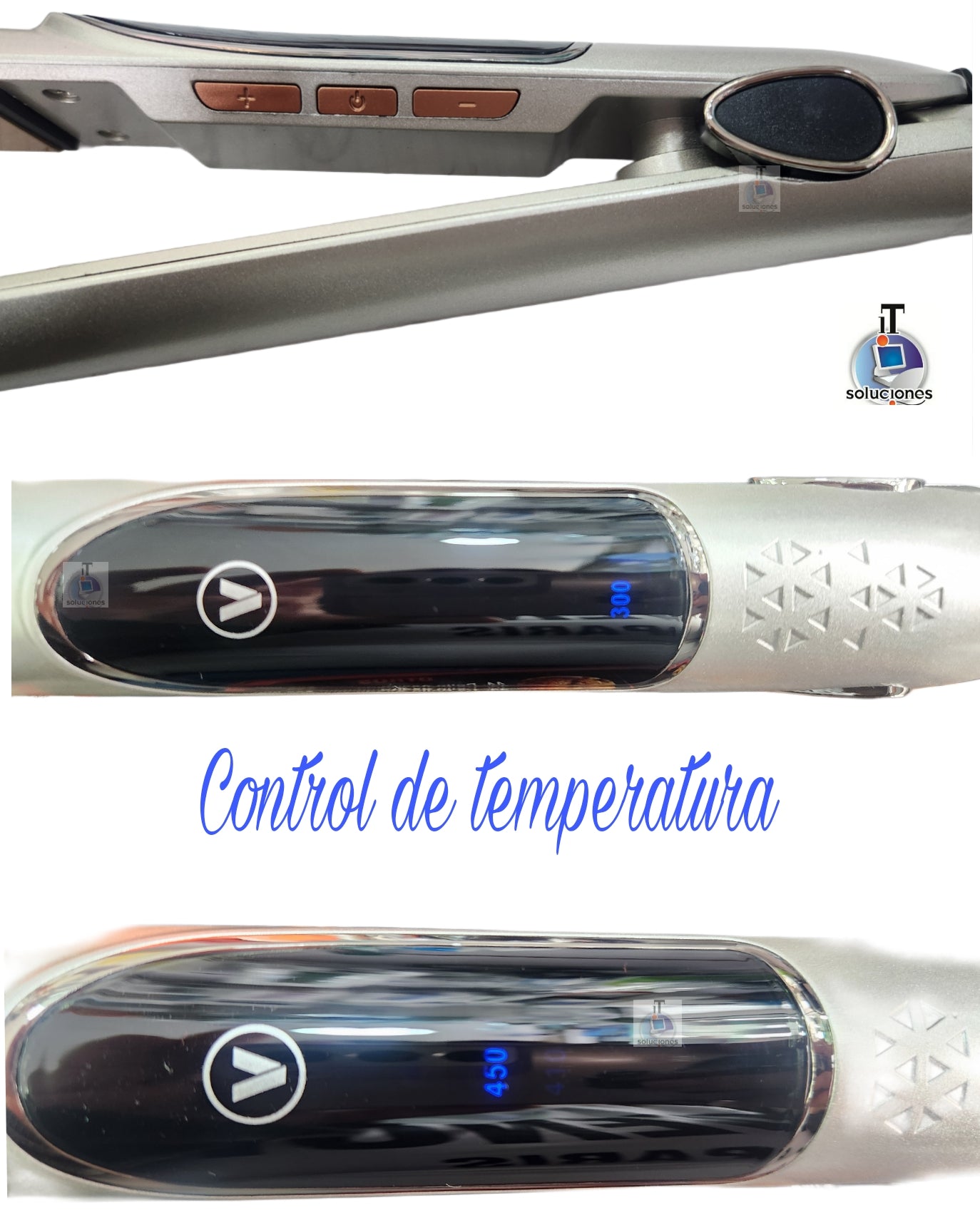 Plancha VGR V-509 Profesional | Alisado con cerámica, brillo y sin frizz