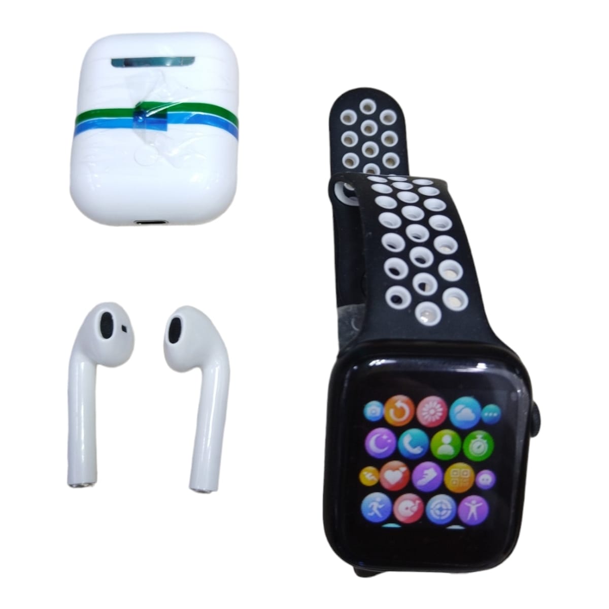 Combo W26 Reloj inteligente + Audífonos