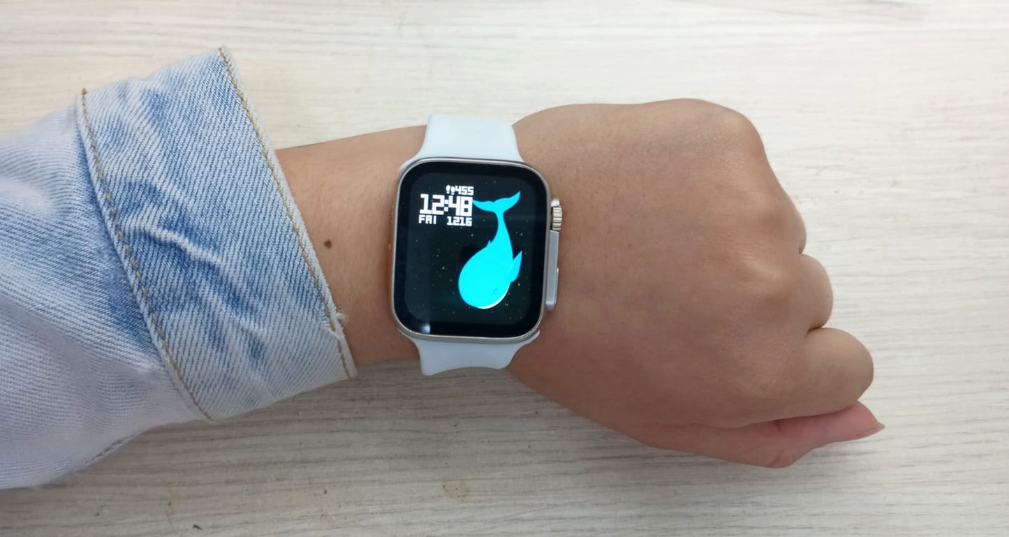 Smart Watch KD99 ULTRA, CARGA INALAMBRICA, 2 PULSOS