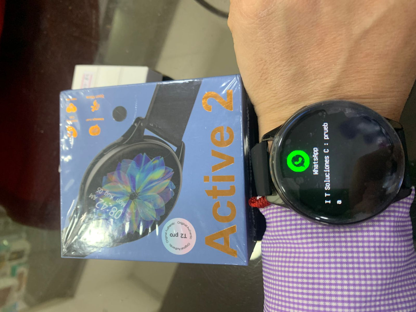 Smart Watch T2 Pro Pantalla redonda