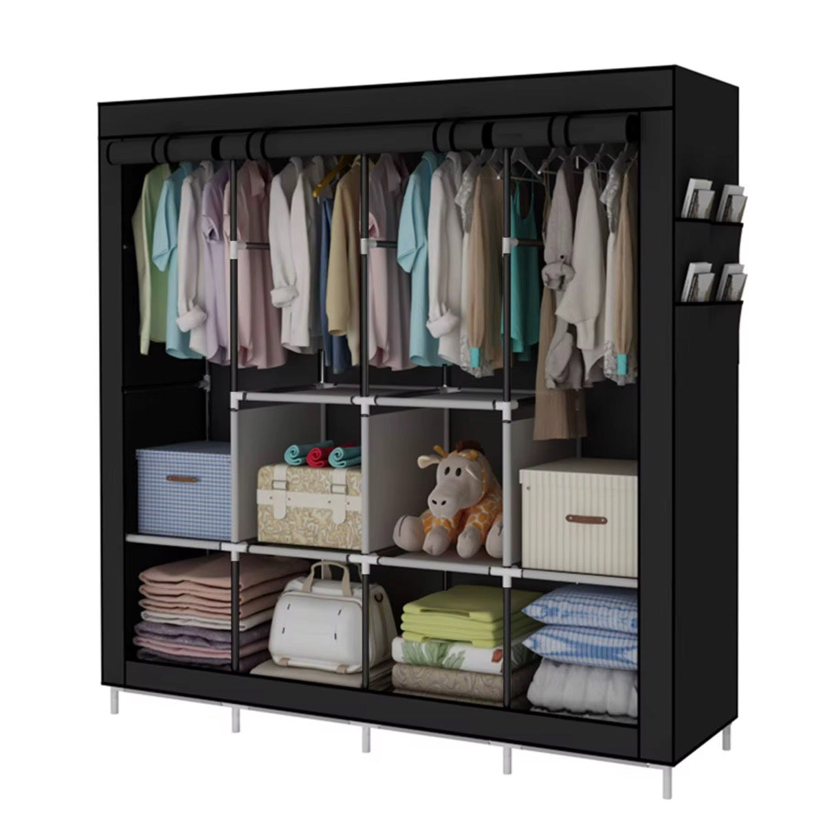 Organizador de Ropa 4 Cuerpos 88170W | Medidas 170x45x170cm