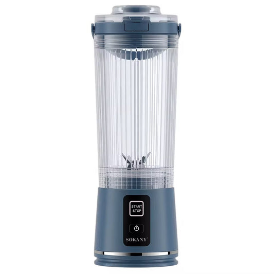 Licuadora Portátil SOKANY 500ml Recargable USB 6 Cuchillas Acero Inoxidable