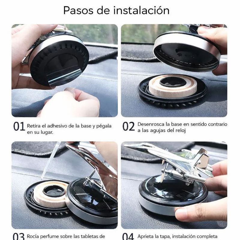 Aromatizador y Purificador de Aire para Auto – Modelo XY6