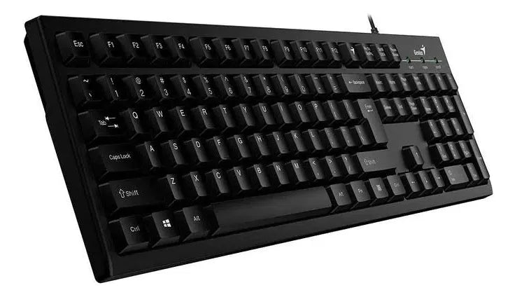 Teclado Genius Smart KB-100 - Alámbrico USB - Resistente a Derrames - Español Negro