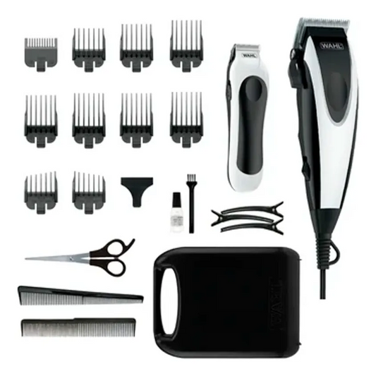 Wahl Home Pro Combo Negra Cortadora y Afeitadora Para Cabello y Barba