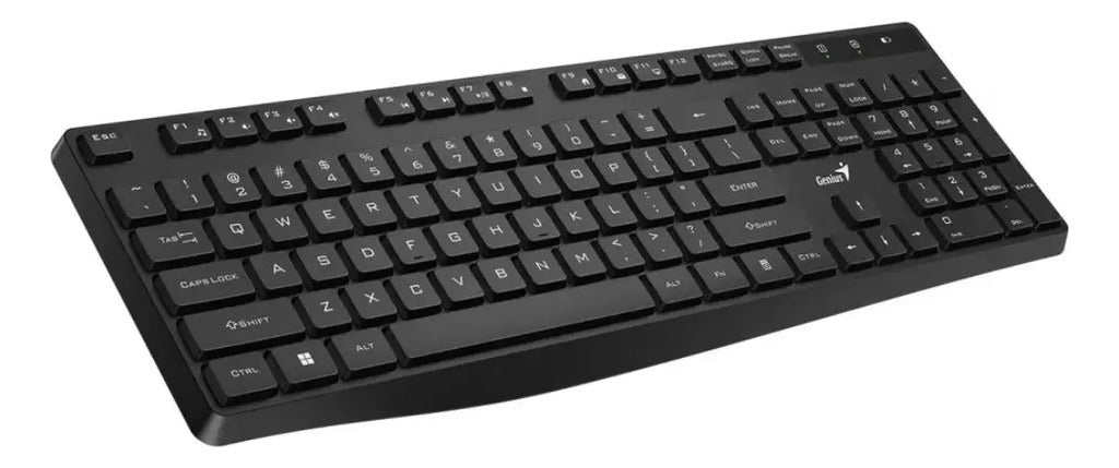 Teclado Inalámbrico Genius SlimStar 7200 - Diseño Ultra Delgado - Conexión 2.4GHz - Español Negro
