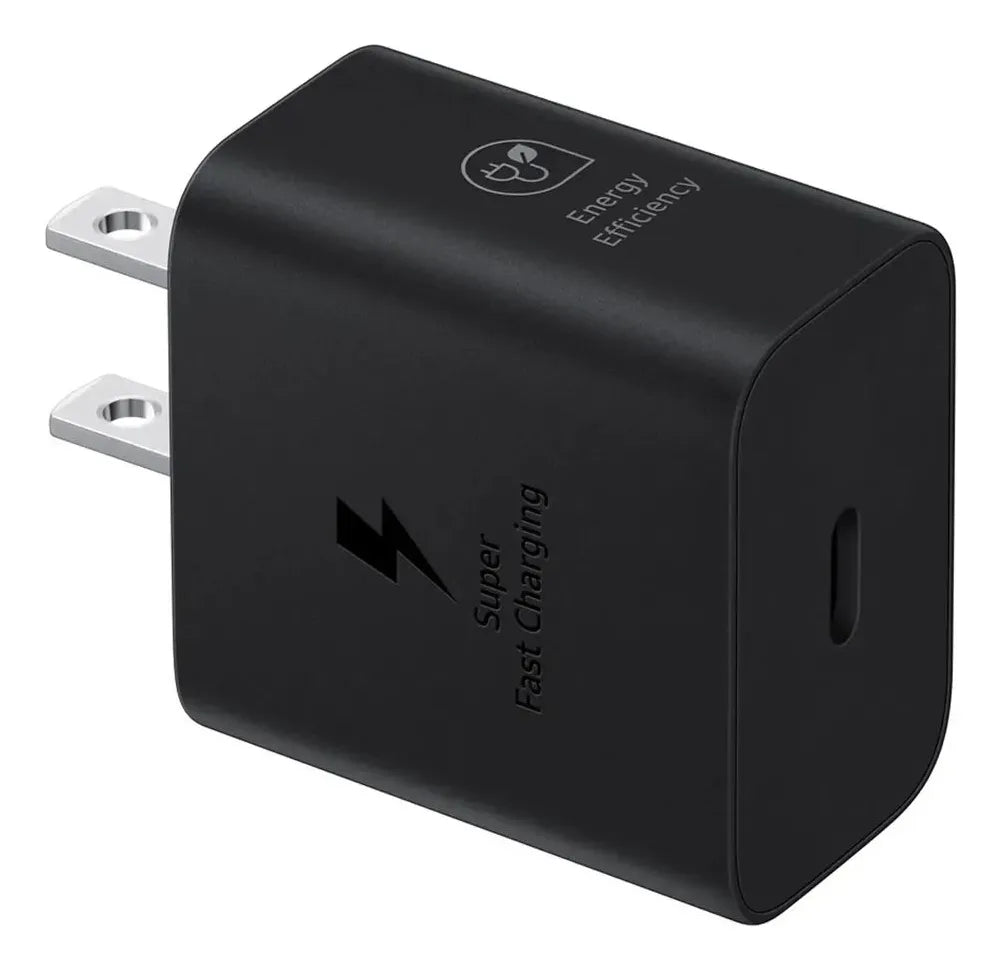 Cargador 25W USB-C de Carga Súper Rápida – Compatible con Samsung Galaxy y Tipo C