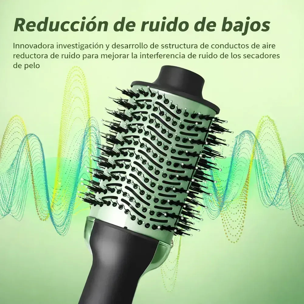 Cepillo Secador Y Modelador Giratorio 360° Pronova Avocado 3D Power 2200 W Con 2 Cabezales
