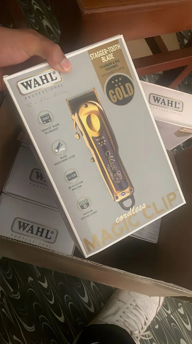 Cortadora Wahl Magic Clip Gold Inalámbrica.