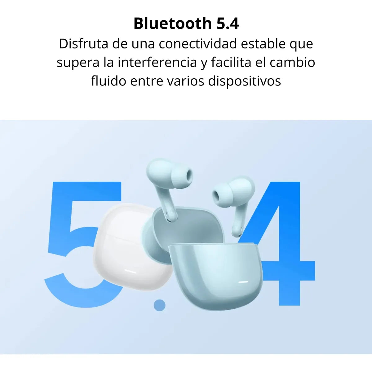 Audífonos Xiaomi Redmi Buds 8 Lite Original – ANC 42dB, Bluetooth 5.4, Hasta 36h Batería