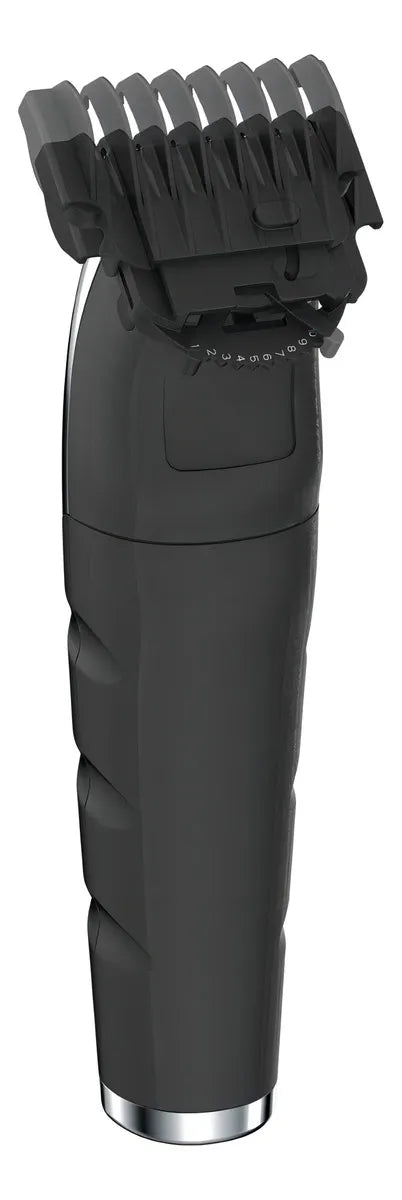 Wahl Lithium Ion Nose & Beard Trimmer 3025819 – Recortador de Nariz, Barba y Detalles (Negro/Gris)