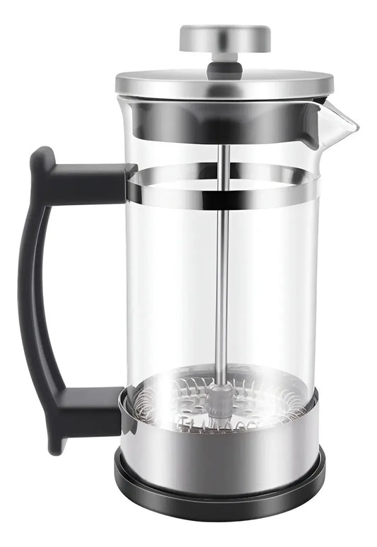 Prensa Francesa Metálica | Cafetera de Émbolo Premium en Acero Inoxidable