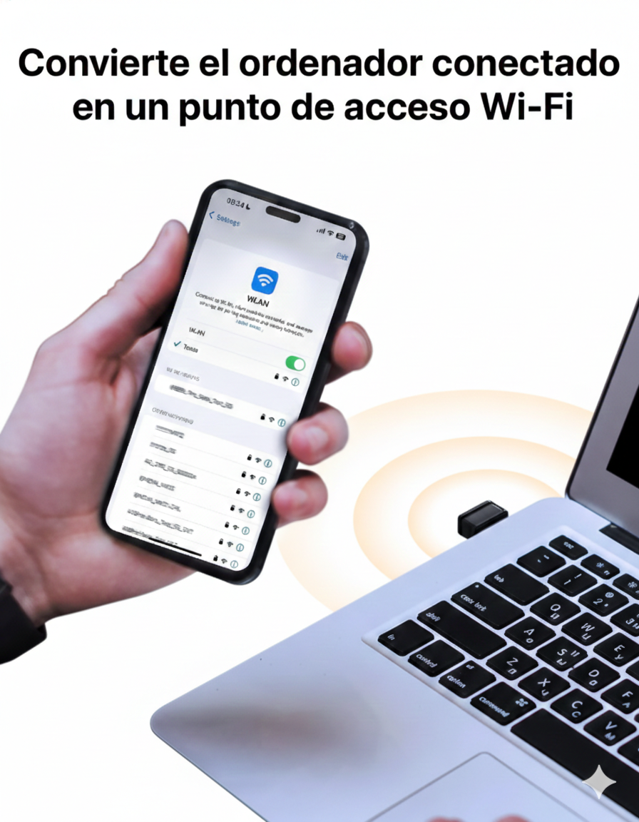 Tenda AX300: Adaptador Wi-Fi 6 USB Ultra Compacto - U2 Nano
