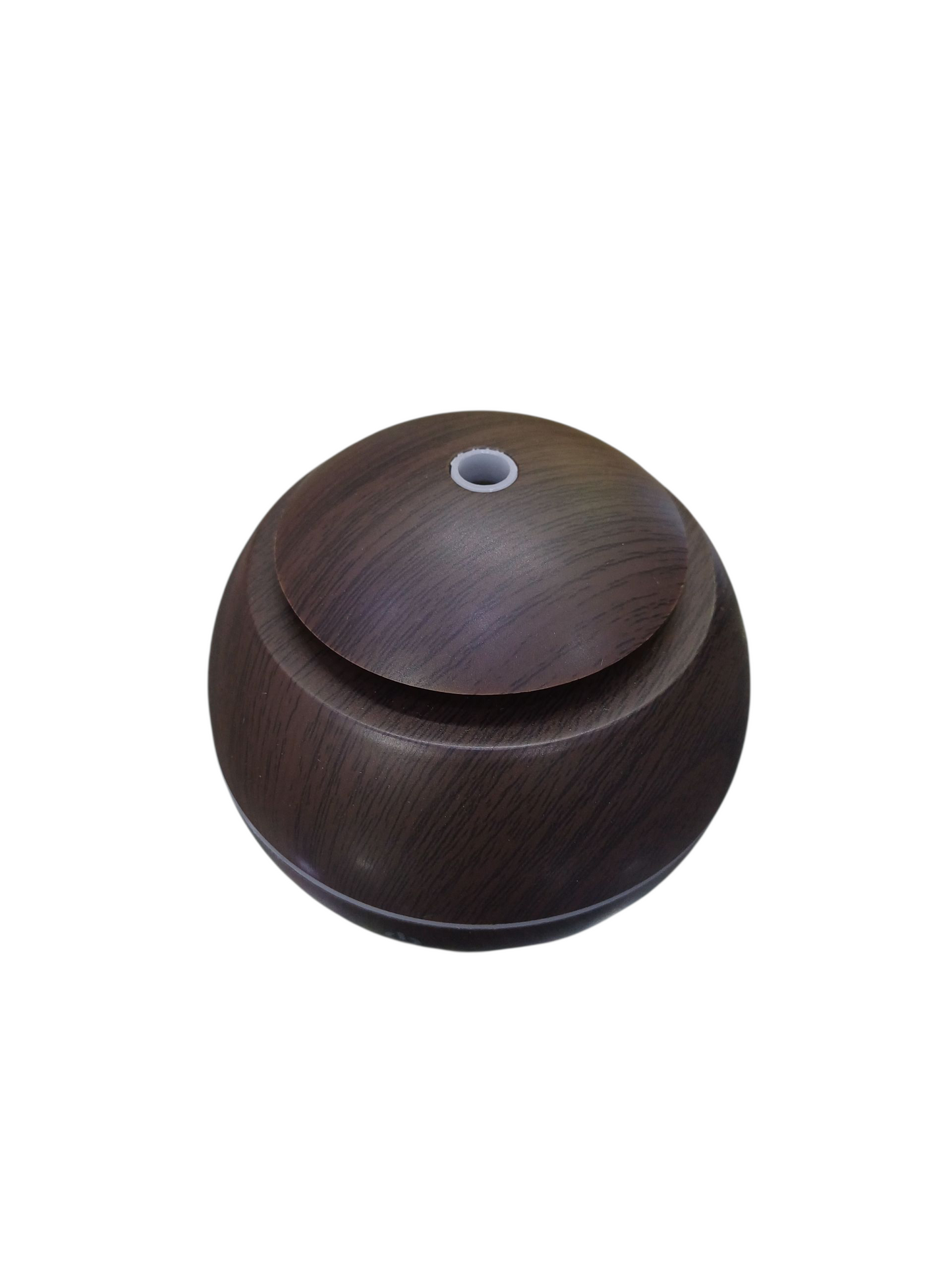 Difusor de Aromas Bolita 160ml | USB | Luz LED | Efecto Madera