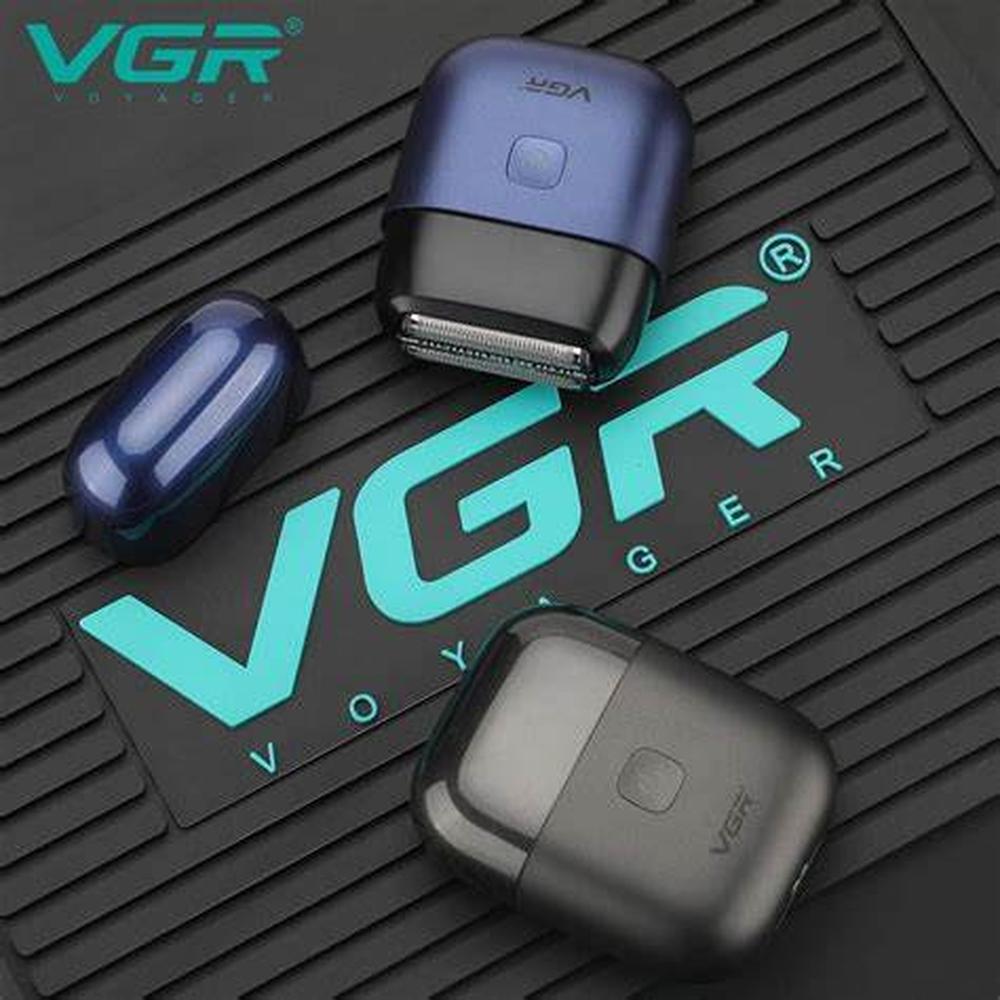Afeitadora Eléctrica VGR V‑340 | Doble Cuchilla, LED, IPX7, USB-C