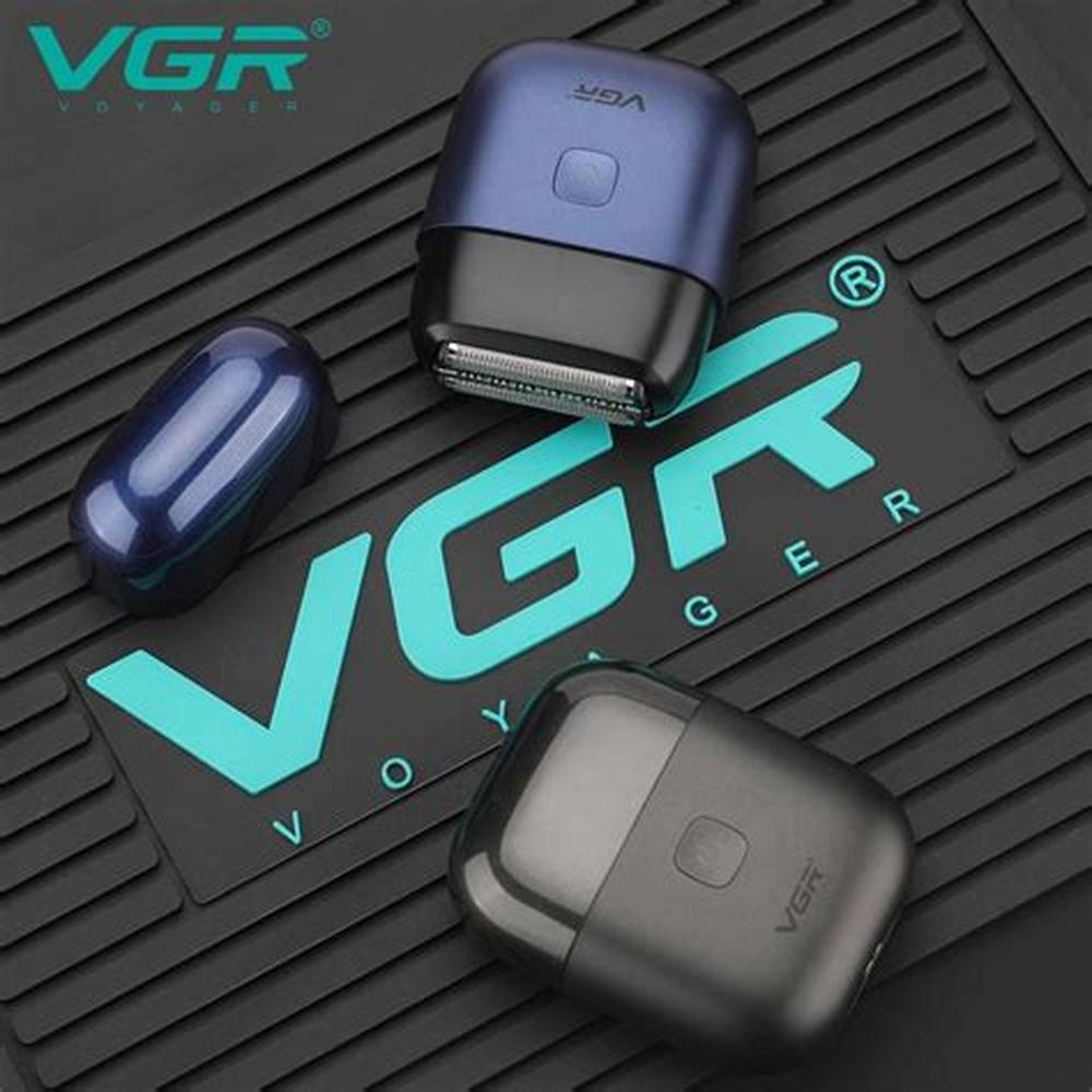 Afeitadora Eléctrica VGR V‑340 | Doble Cuchilla, LED, IPX7, USB-C