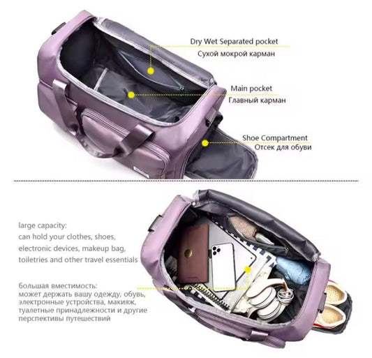 Maleta de Viaje y Deportiva Impermeable – Versatilidad y Estilo