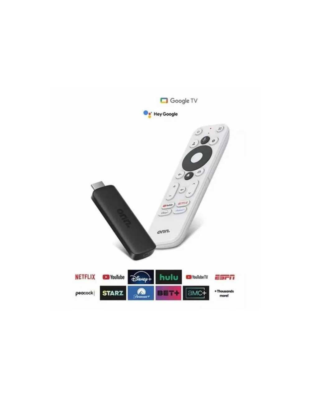 Dispositivo de Streaming ONN Google TV Full HD: El Centro de tu Entretenimiento en Casa