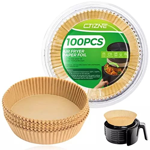 Papel Encerado Para Olla Freidora Air Fryer X 100