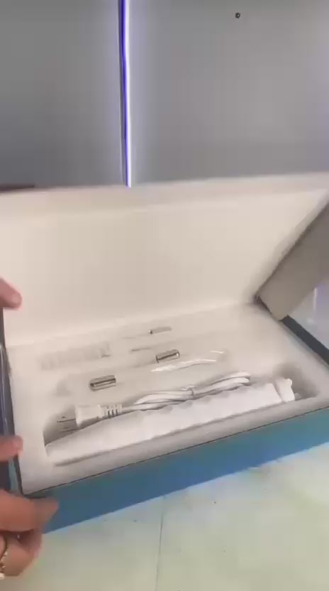 Dispositivo de Alta Frecuencia Portátil Facial y Corporal — 4 Electrodos de Vidrio