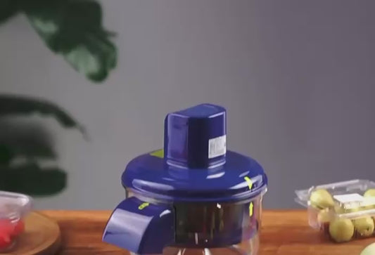 Peladora Eléctrica Automática de Frutas y Verduras — Dispensado con Un Clic