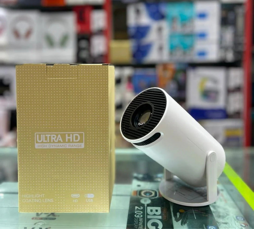 Mini Proyector Smart HY-300 – Tu Cine Privado en Cualquier Lugar.