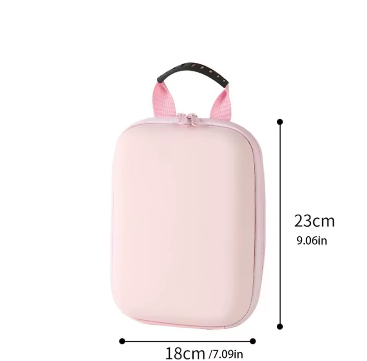 Neceser de Maquillaje Portátil con Espejo LED Integrado y 3 Modos de Luz
