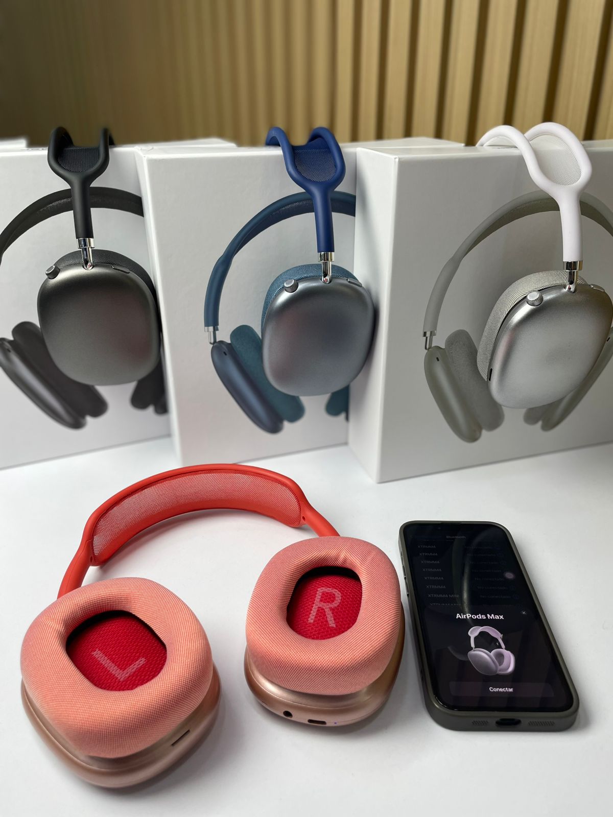 🎧 Diadema Inalámbrica Tipo Max – Sonido Envolvente y Diseño Premium