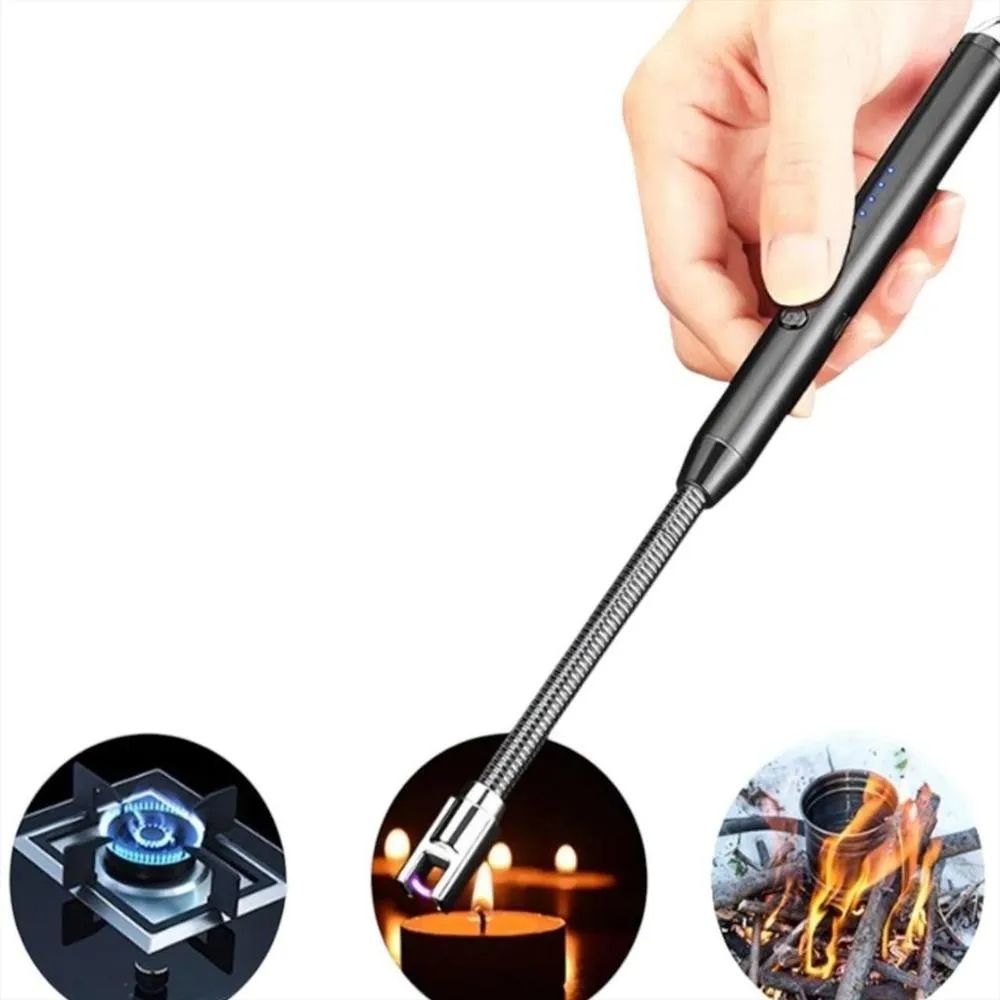 Encendedor Eléctrico Recargable USB con Cuello Flexible